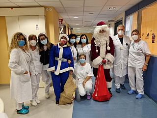 Babbo Natale all'ospedale di Massa