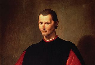 Niccolò Machiavelli ritratto postumo di Santi di Tito
