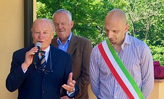 Il presidente della Fondazione Riccardo Vanni e il sindaco Matteo Ferrucci