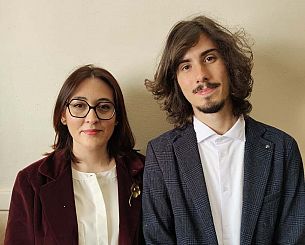I neo assessori Arianna Martini e Dario Picchioni