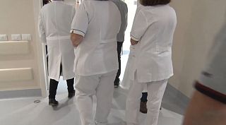 In foto infermieri in servizio