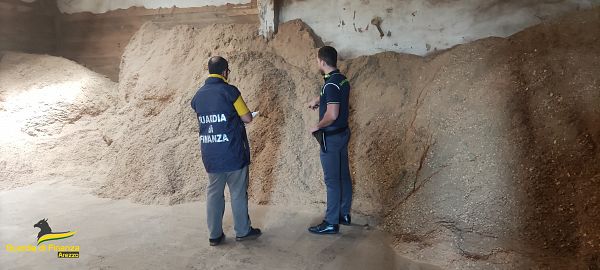 Pellet fuori norma sequestrati impianto e 34 tonnellate Cronaca