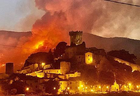Incendio Monte, denunciata una persona - Vimarsana News