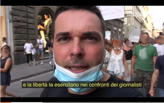 giornalista aggredito la condanna dell ast attualita firenze