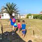Lezioni in spiaggia per i bambini del Forte