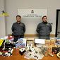 Tra le mura di casa il laboratorio della droga