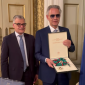 Andrea Bocelli è Cavaliere di Gran Croce 