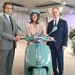 La presidente del Parlamento Europeo in visita alla Piaggio