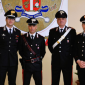 Doppio pensionamento nella Compagnia dei Carabinieri