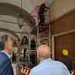 Lavori in corso sui loggiati di Borgo Stretto