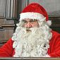 Babbo Natale in Ape tra i bambini