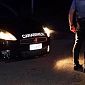 Finisce nel fosso dopo l'inseguimento dei Carabinieri
