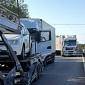 Maxi tamponamento fra 4 camion, Aurelia bloccata