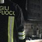 Fiamme nell'appartamento, un ustionato