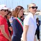Charlène di Monaco in Versilia per la sicurezza in acqua