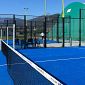 Taglio del nastro per l'impianto di padel e tennis