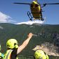 Escursionista disperso trova riparo nelle case disabitate