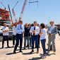 Commissione ecomafie, sopralluogo al porto