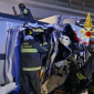 Tir e furgone impattano sull'A1, un ferito
