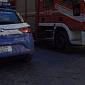 Le fiamme avvolgono un ristorante