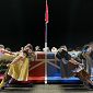 Tramontana, cena in piazza prima del Gioco