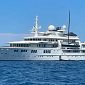 Lo yacht del presidente degli Emirati all'Elba