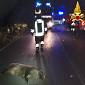 Schianto a tre con feriti per un cinghiale in strada