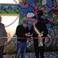 Un murale di Skim decora le Terme