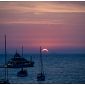 L'eclissi di sole strega dal cielo toscano