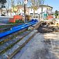Acque, conclusi i lavori in via Livornese