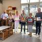 Libri all'asilo in memoria della storica custode