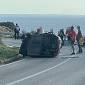 Scontro fra auto e moto, un ferito grave