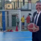 Inaugurato il nuovo "Campetto rosso"