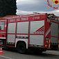 Incendio di sterpaglie domato dai Vigili del Fuoco