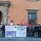 Protesta in piazza per i precari dell'università