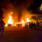 Sette auto divorate dalle fiamme nella notte