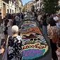 35 quadri floreali per l'Infiorata
