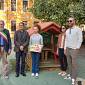 Scuola Gianfaldoni, una casetta per ricordare Luca