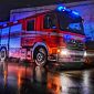 Incendio all'ingresso della Fi-Pi-Li