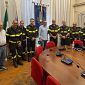 Il nuovo comandante dei Vigili del fuoco in Comune