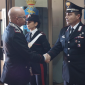 Il generale di brigata in visita a Portoferraio