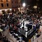 Tutto pronto per la grande boxe sotto le stelle