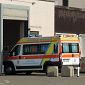 Corsa in ospedale dopo un infortunio sul lavoro