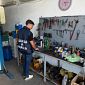 Nell'officina fantasma anche un lavoratore in nero