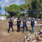 Nel deposito incontrollato rifiuti di ogni tipo