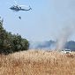 Incendio lungo i binari, bruciano sterpaglie