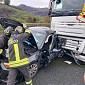 Morto nel frontale fra auto e camion