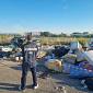 Anche l'amianto nella discarica abusiva