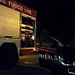Furgone parcheggiato divorato dalle fiamme