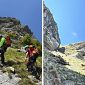 Brutta caduta sul monte, ferita escursionista